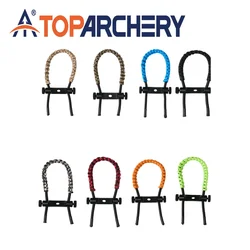 8colors Bow Sling Archery Bow Wrist Sling Adjustable Cord Rope Hunting for Compound Bow Outdoor Hunting Shooting Accessory