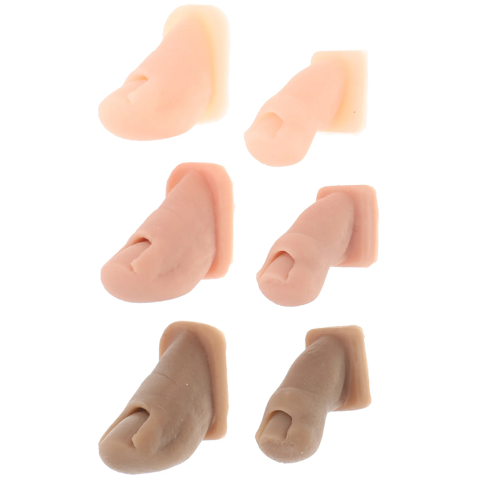 

Силиконовые ногти на ногах, реалистичные накладные ноги для дизайна ногтей, педикюра, тренировочный маникюрный инструмент, инструменты для практики дизайна ногтей, педикюр