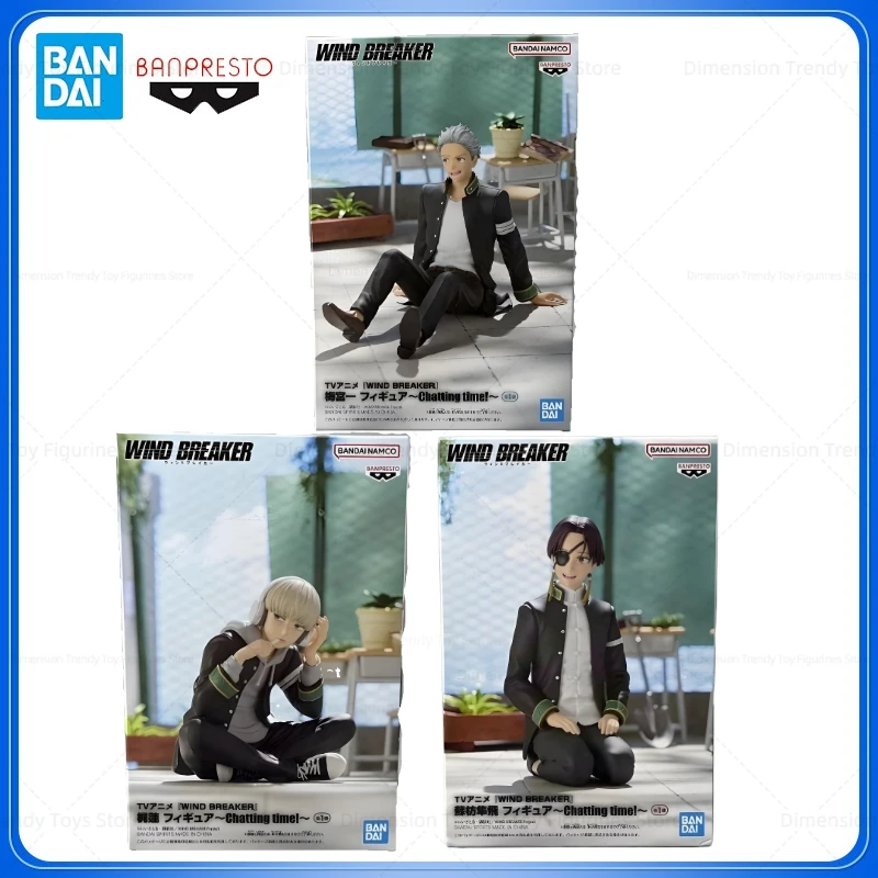 Figurki akcji Bandai Banpresto Chatting Time Anime Wind Breaker Kaji Ren Hayato Suzukifalcon Kazumi Umemiya - dostępne od ręki