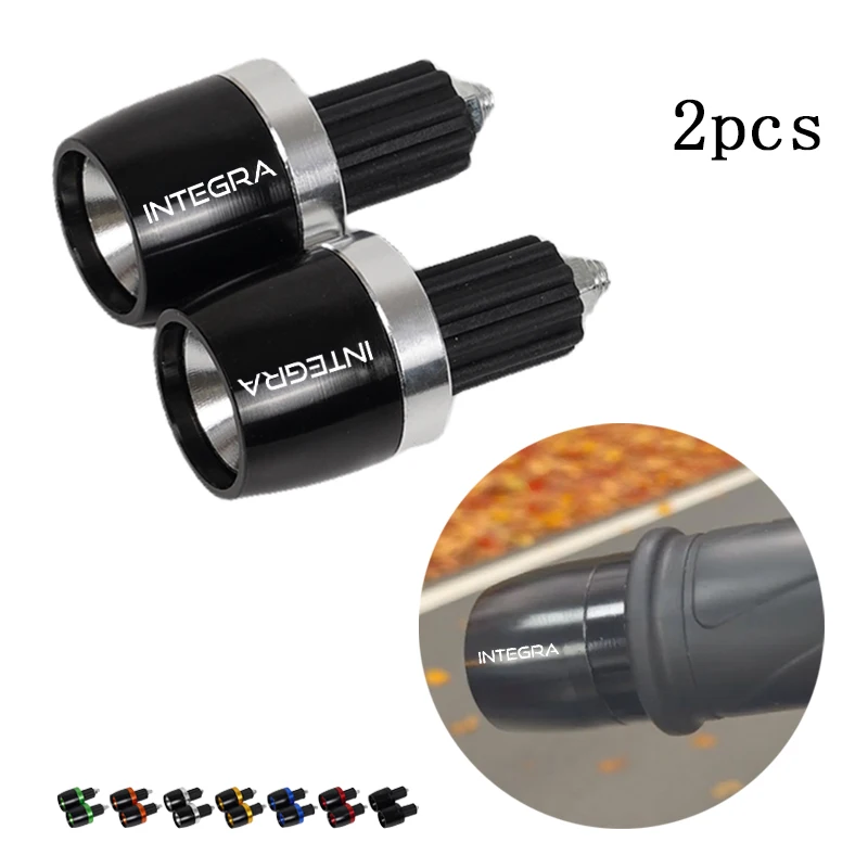 

Motorcycle Handlebar Grips Bar Ends Cap 22mm Handle Counterweight Plug For Honda Integra 700 750 S 750D DCT NC750 NC750D