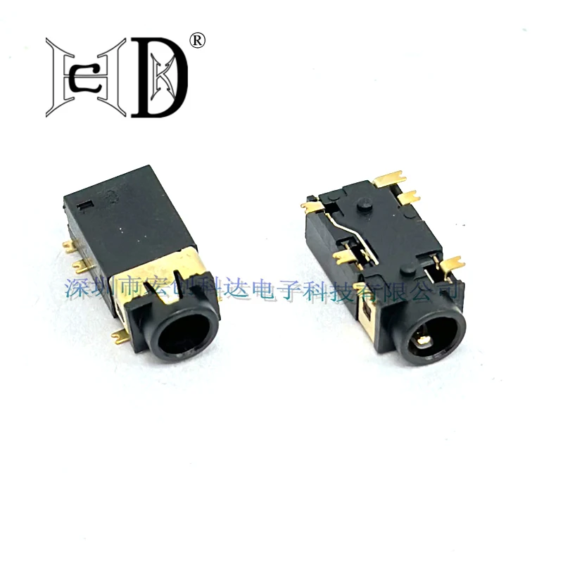 1PCS Headphone jack 3.5MM PJ Audio video female PJ-342 dual channel stereo jack Jack Socket Stereo Solder Panel Mount PJ313