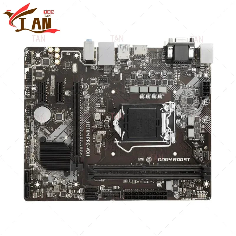 

For MSI H310M PRO-VDH Motherboard H310 32GB LGA 1151 DDR4 Micro ATX Mainboard 100% Tested Fast Ship TT