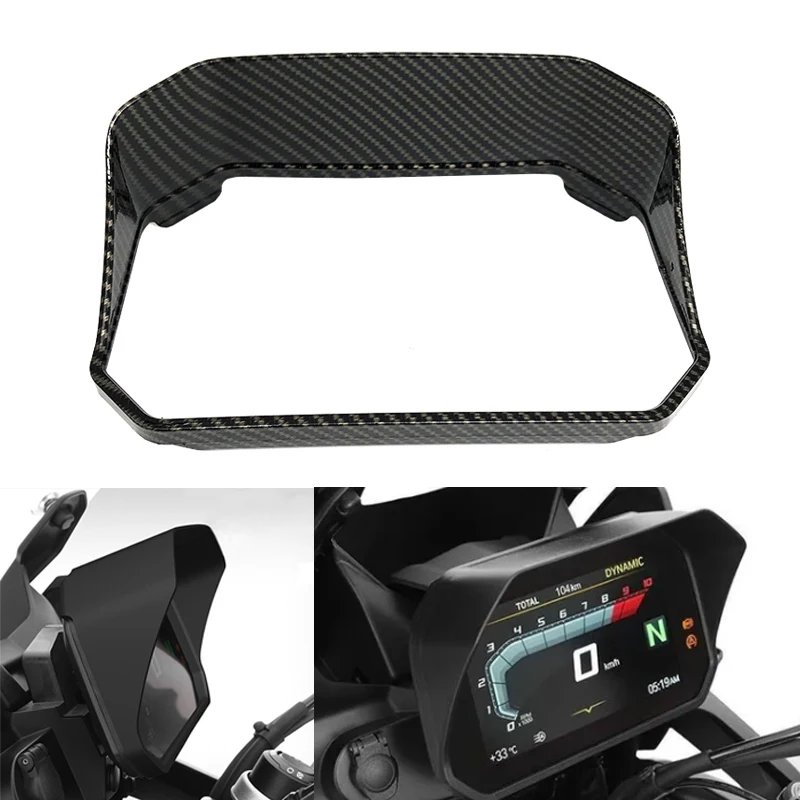 Carbon Instrument Hat Sun Visor Meter Cover Screen Protector For BMW R1200GS LC R1250GS ADV F750GS F850GS S1000XR R1300GS