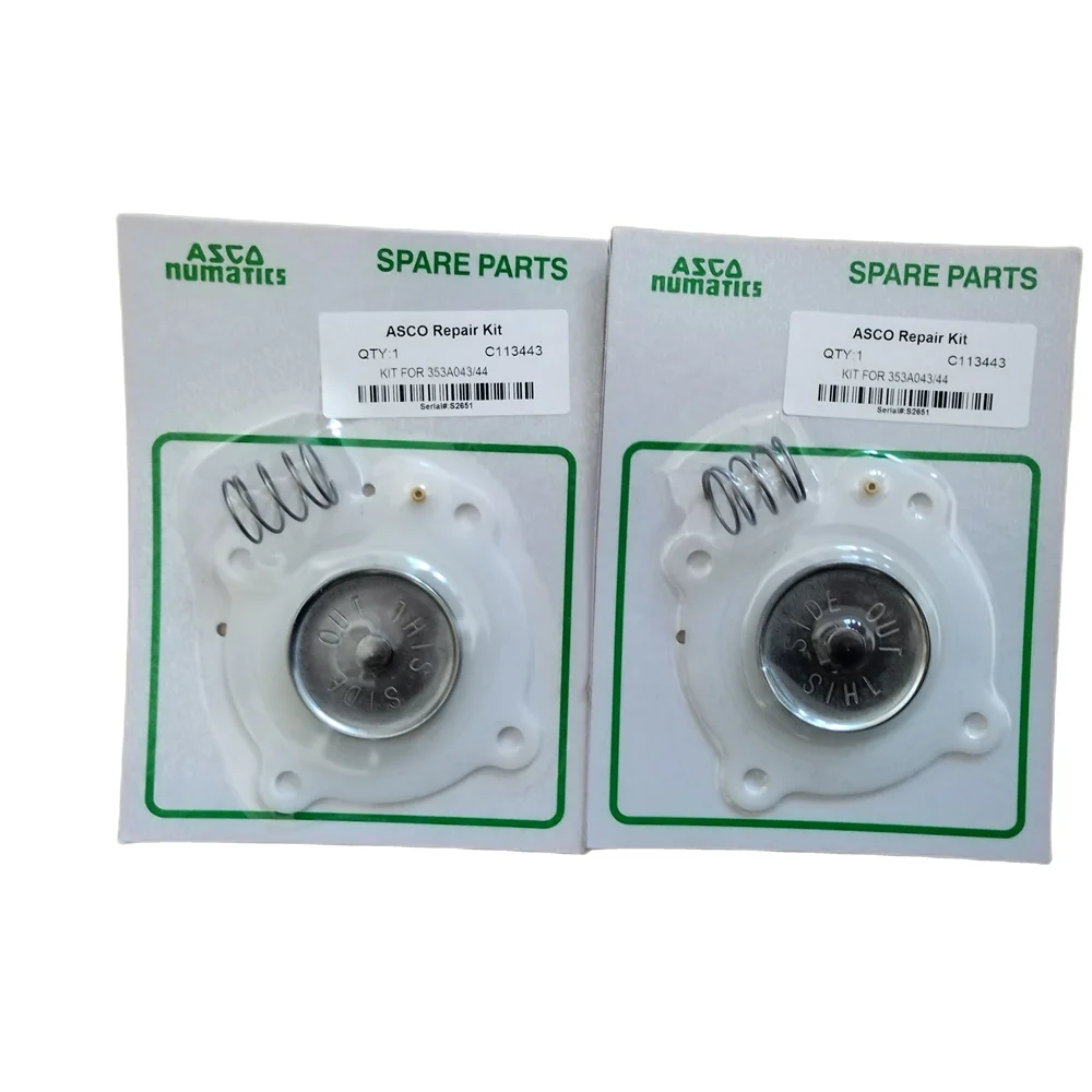 Pulse Diaphragm Repair Kit 3/4 1 Inch Replacement New Industrial Automation Programmable Control Valve Parts Set Accessory