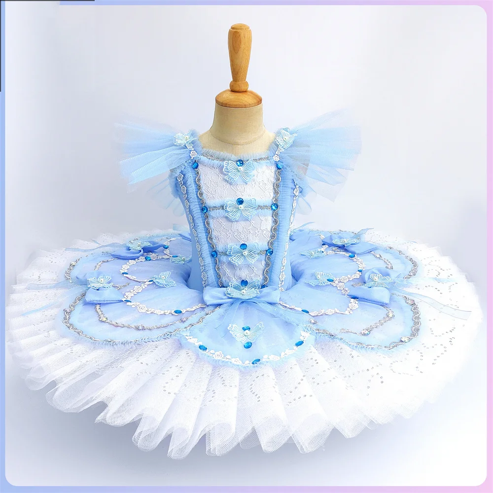 Ballettkleid Mädchen Ballerina Sommer-Outfit Babykleidung Cosplay Tutu-Kleider Kinder Tanzkostüm Mädchen Ballett-Trikots Vestido