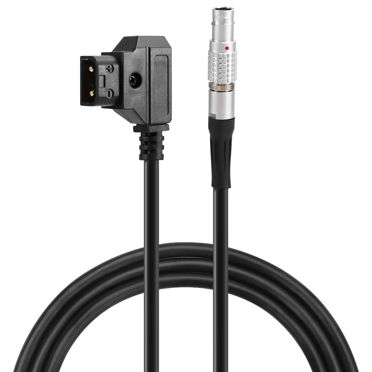 A56XQ Cavo di alimentazione maschio durevole da D-TAP a LEMO a 2 pin per soluzione di alimentazione per monitor Teradek Bolt Pro 300 RX