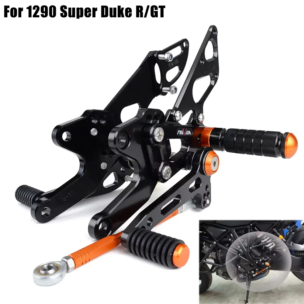 

Adjustable Rear Set Rearsets Footrest For K-TM 1290 Super D-uke R GT DUKE1290 2014 2015 2016 2017 2018 2019 2020 2021-2023 2024