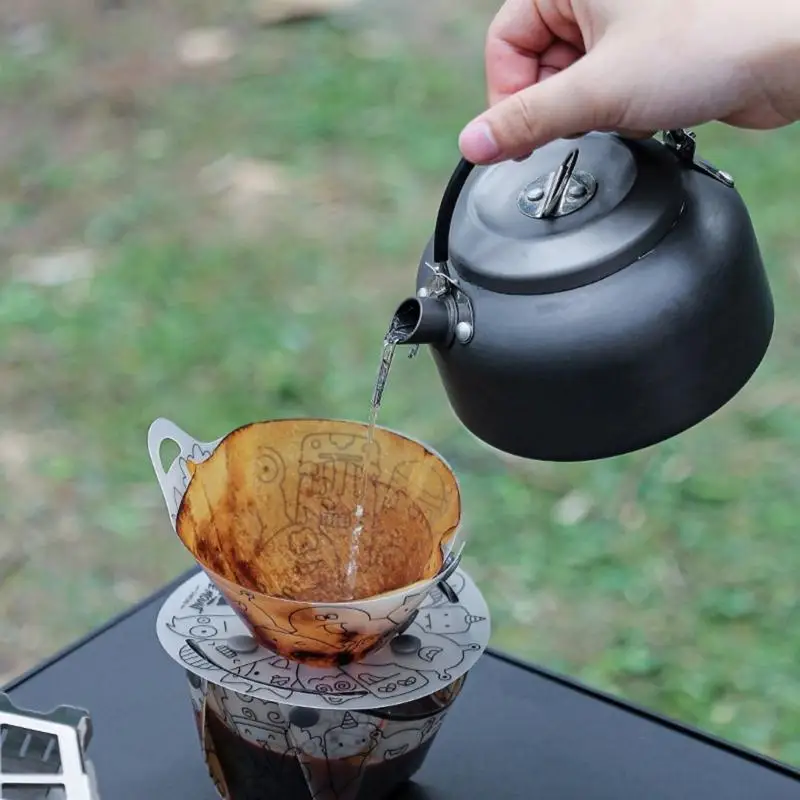 652F Portable Hand Brewed Coffee Diversions Nozzles Stainless Steel Drips Spout