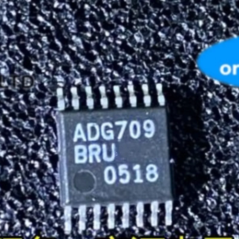 

5PCS ADG709 ADG709BRUZ ADG709BRU TSSOP16 analog switch-multiplexer IC chips in stock 100% new and original
