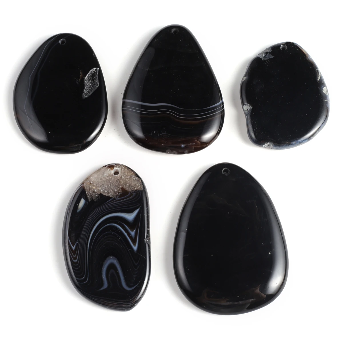 Natural Stone Irregular Purple Agates Pendant Necklace Charms Pendant for Jewelry Making DIY Necklace Size 20x45mm-30x50mm