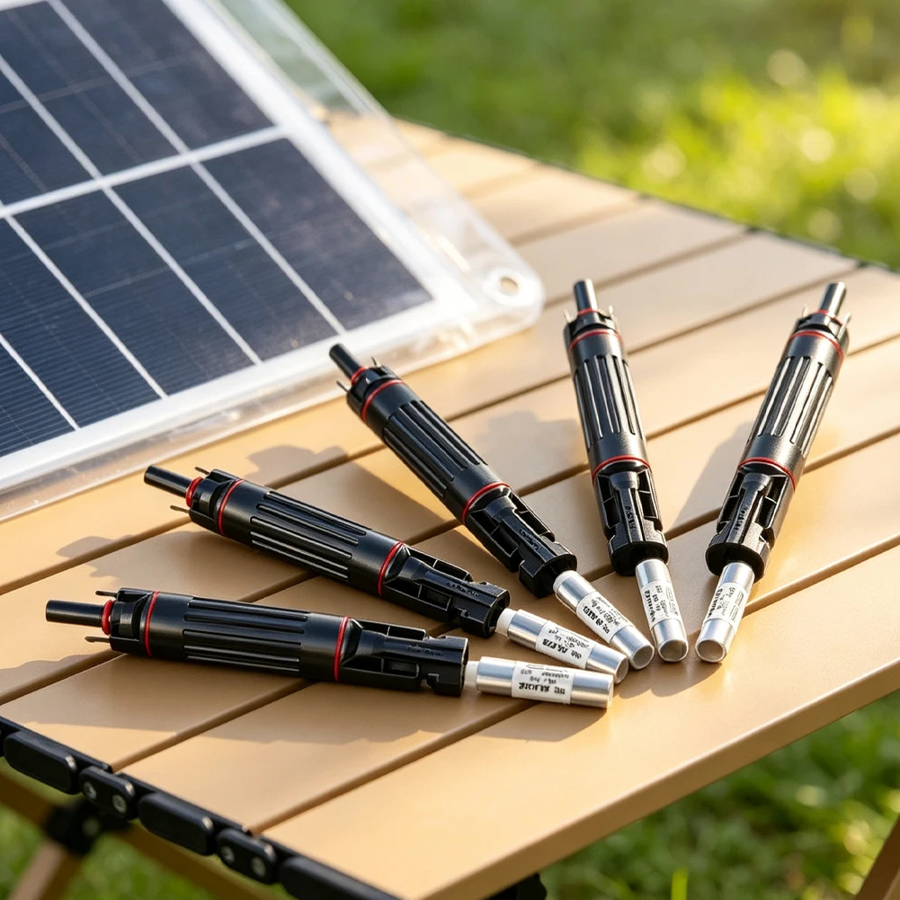 Waterproof For Solar Fuse Holder 5 Pack for Photovoltaic Systems 1000V DC 10A to 30A IP67 Certified PCPPO Material
