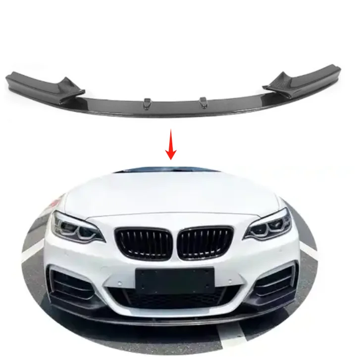 

XDS Carbon FIber Front Bumper Lip For F22 F23 MP Look 1992-1998 For Classic Auto Parts For Lower SpoilerL