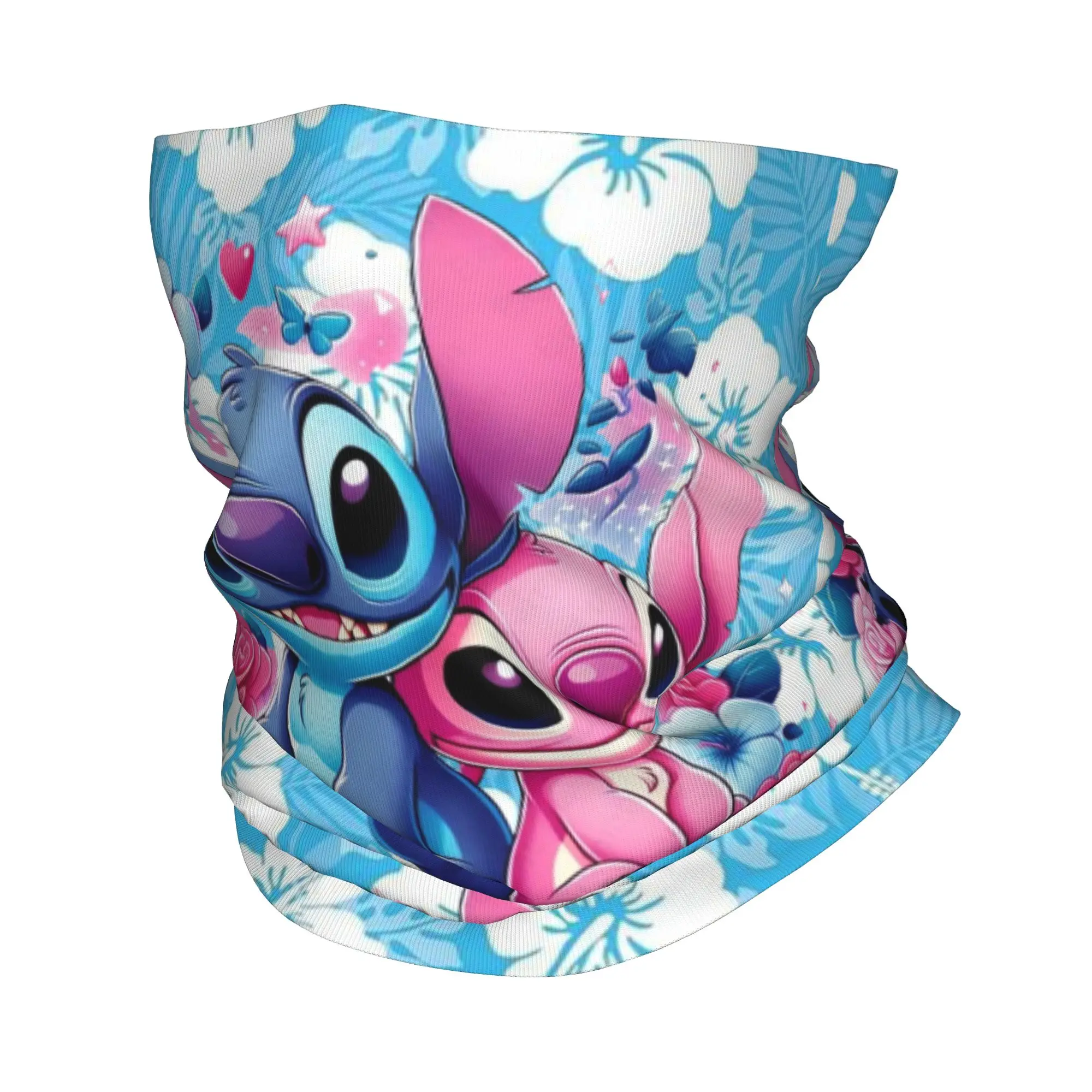 

Custom Stitch Backgrounds Image Bandana Neck Gaiter for Hiking Camping Women Men Wrap Scarf Headband Warmer