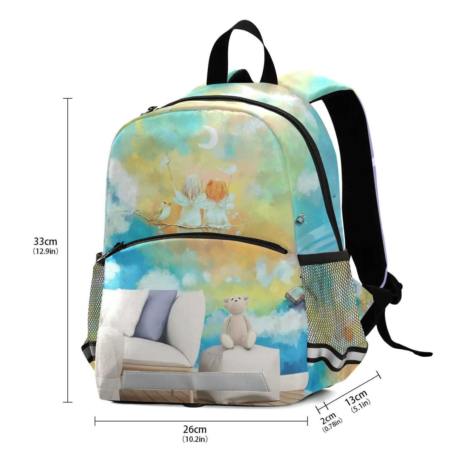 2024 New Children's schoolbag Boy's Girls Cartoon Backpack lightweight primary school Backpack suitable For Children aged 3-8