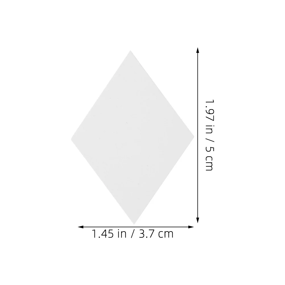 200 Uds. Herramientas de retales, plantillas de papel para acolchar, plantillas de costura Diy para manualidades, proyectos escolares para el hogar, formas geométricas en inglés