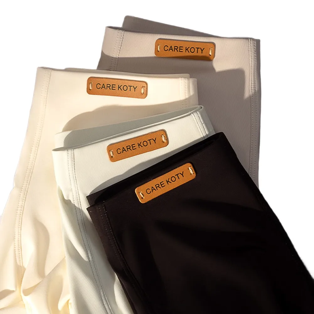 Silky Soft Breathable Panties Men Ice Silk Boxers Shorts Underwear Middle Waist Youth Casual Fashion Underpants