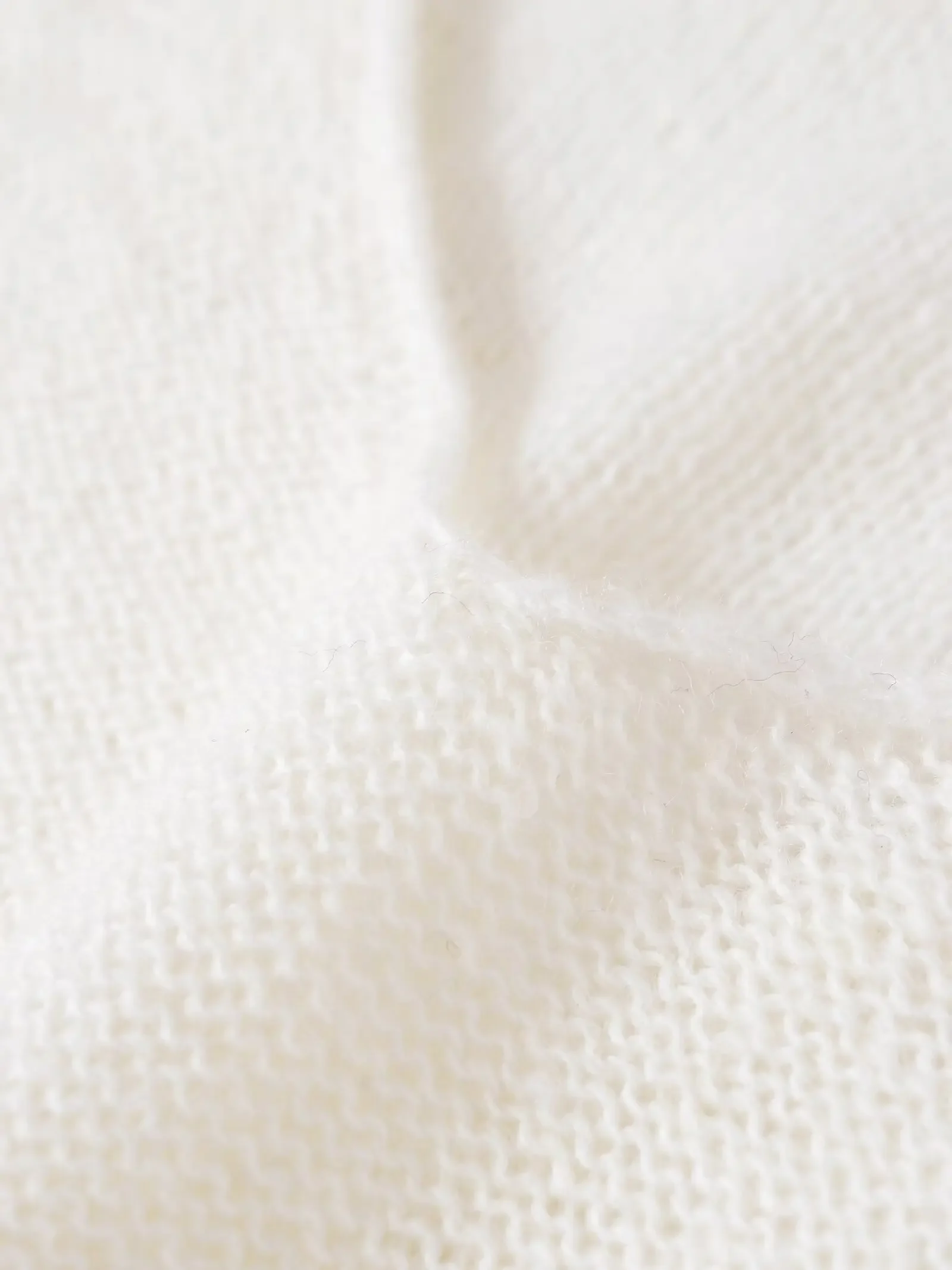 2025 خريف جديد المرأة أعلى نمط أبيض طويل الأكمام الأساسية بسيطة بلوفر مغزول موضة عادية كسول تنوعا #5