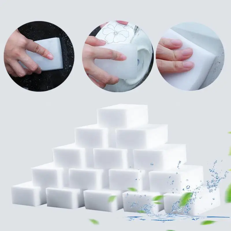 Melamine Sponge Magic Sponge Eraser Eraser Cleaner Cleaning Sponges For Kitchen Bathroom Cleaning Tools Для Пилу Прибирання 청소 밀