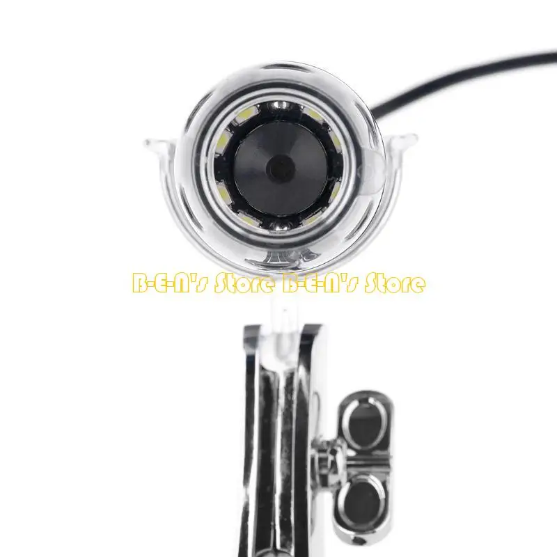 Y1AD USB Magnifier with 8 LED Digital Microscope 1600X Portable with 2 Adapters