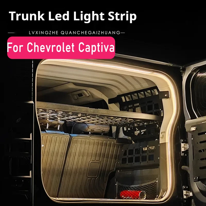 

Rear Trunk LED Light Bar Strips Trunk Interior Decorative Lamp Strip Fit For Chevrolet Captiva Interior Accessory Atmosphere