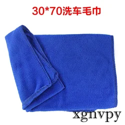 Xgnvpy 30*70cm Car Wash Towel Fine Fiber Car Wash Towel Car Cleaning Towel Beauty Cleaning Cloth Practical