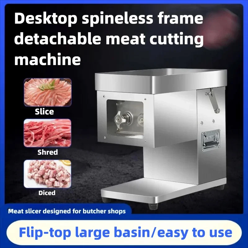 

Commercial Restaurant Meat Slicer Cutting Machine Stainless Steel Factory Wholesale Price For Meat Processing Machinery