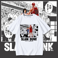 Lan Bang Xiao Yu Anime Collaboration Short-Sleeved T-Shirt for Men - 2025 Summer New Design - 100% Cotton, Loose Fit