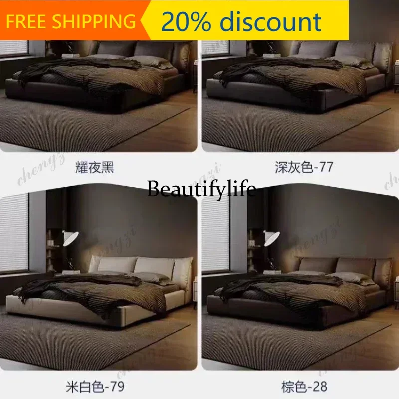 JJCC  Luxury King Size Bed Headboard Complete Bedroom Furniture Queen Beds On Offer Double Beds Cheap Full Size Queen Bed 180x20