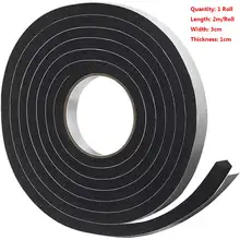 2M/Roll Foam Door Window Sealing Strip Weather Stripping Self-Adhesive ...