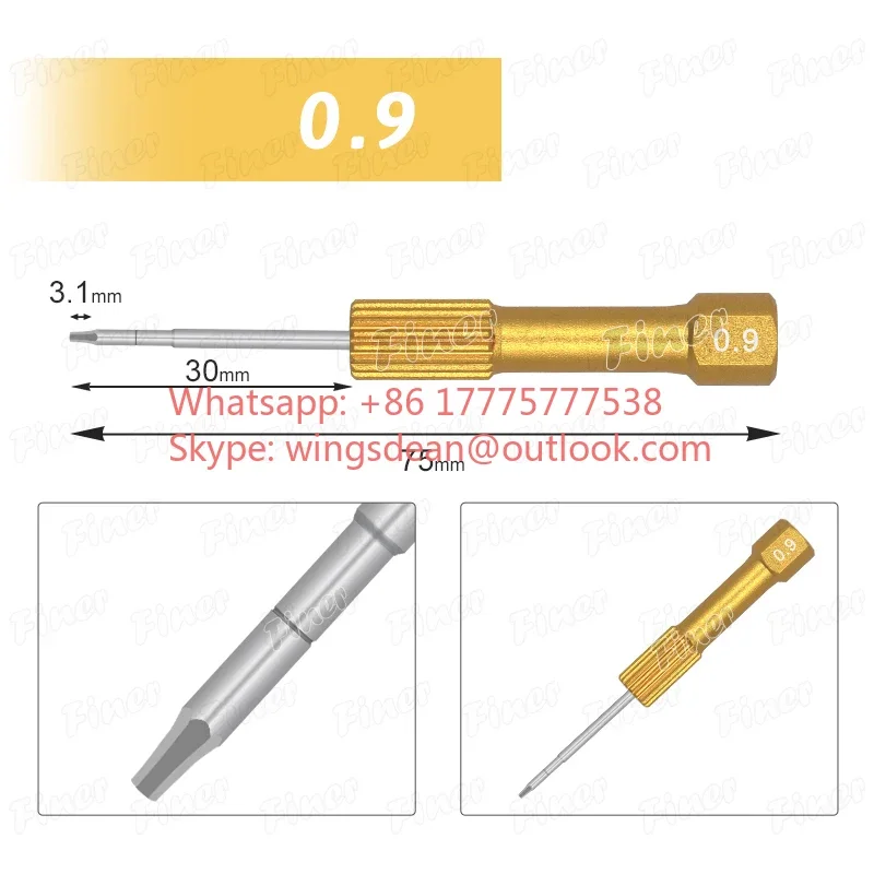 1pc Dentals Implants Screwdriver Set Micro Screw Driver Dentistry Tool Kit for Implantation High Quality Implants Drilling Tool