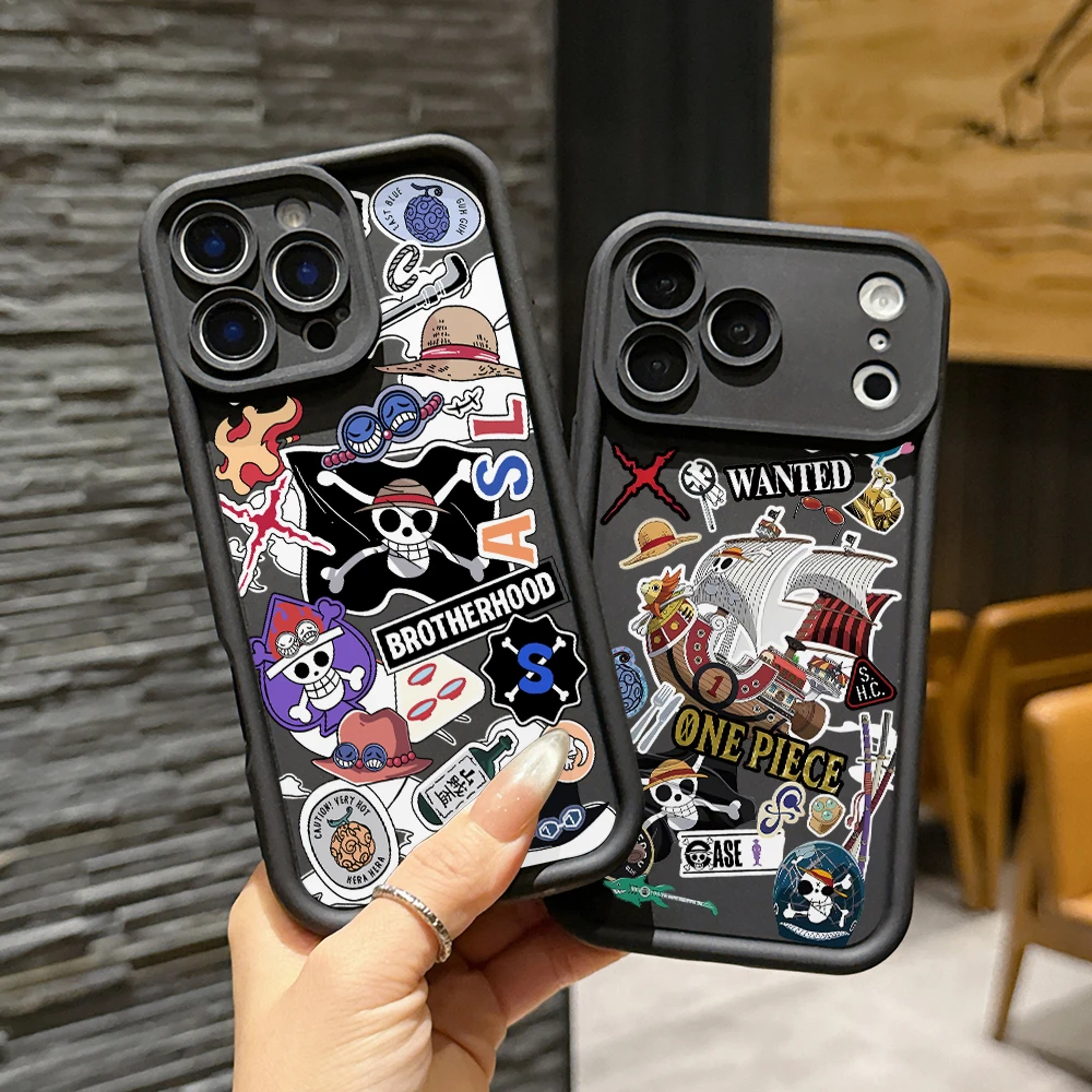 One Pieces Logo Symbol Phone Case for Samsung Galaxy S26 S25 S24 S23 S22 S21 S20 FE Ultra Plus 5G Note20 Soft Cover Funda