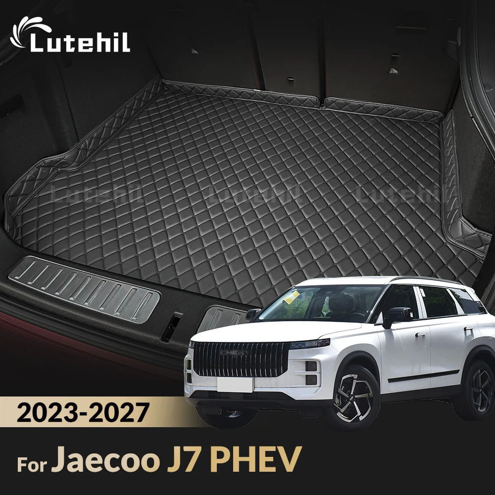 LUTEHIL For Jaecoo J7 PHEV 2027 2026 2025 2024 2023 Lutehil Car Trunk Mat Car Accessories Auto Interior Decoration