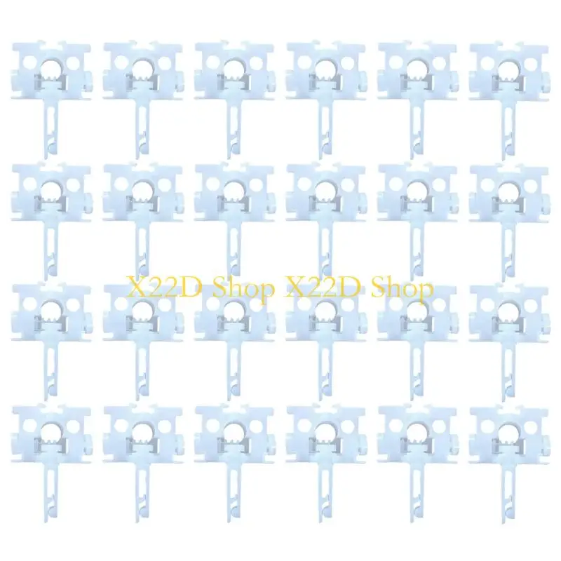X22D Vertical Blind Repair Carriers with Stem,Vertical Blinds Repair Kits for Headrail