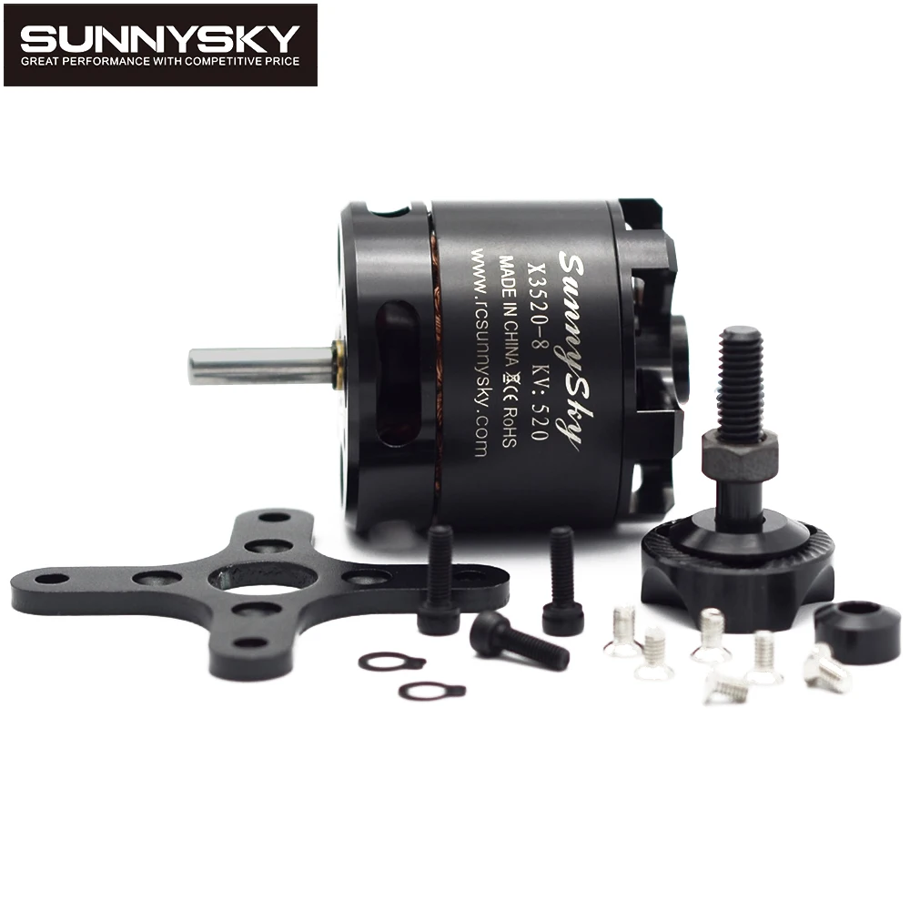 Sunnysky X3520 KV520/KV720/KV880 4-6S Brushless Motor For RC Models FPV Quadcopter Drone Aerobatic 3D Airplane Aircraft Toy