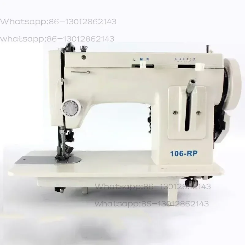 150W household sewing machine 106-RP 7/9 inch arm fur autumn clothing point sewing machine 0-7MM adjustable leather fabric