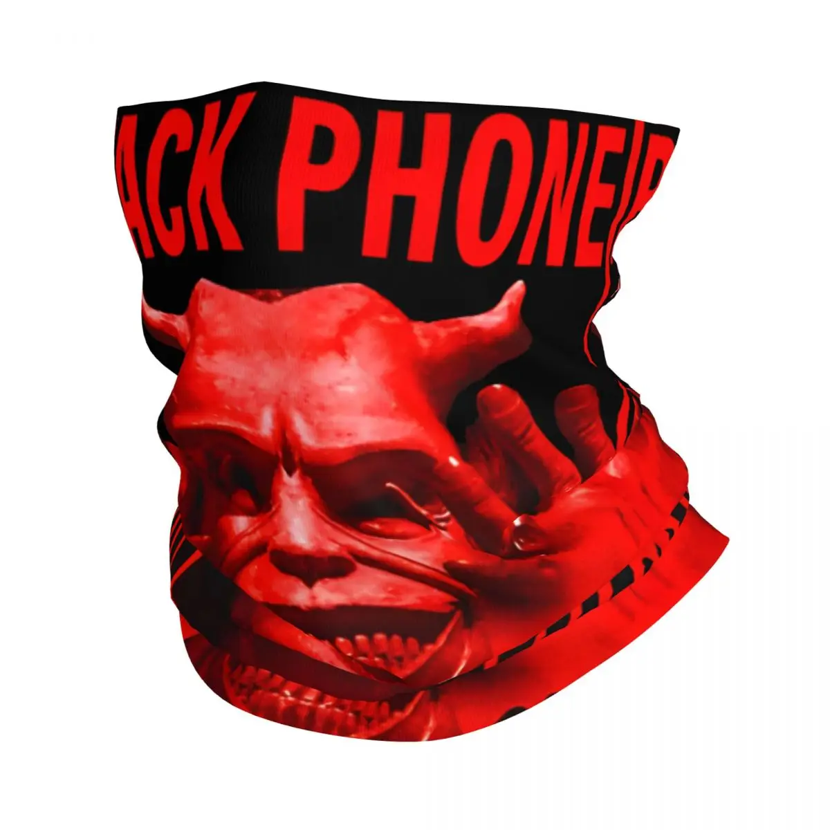 Fans Bandana Neck Gaiter Printed Motorcycle Motocross T-The Black Phone Face Scarf Cycling Scarf Hiking Unisex Adult Windproof