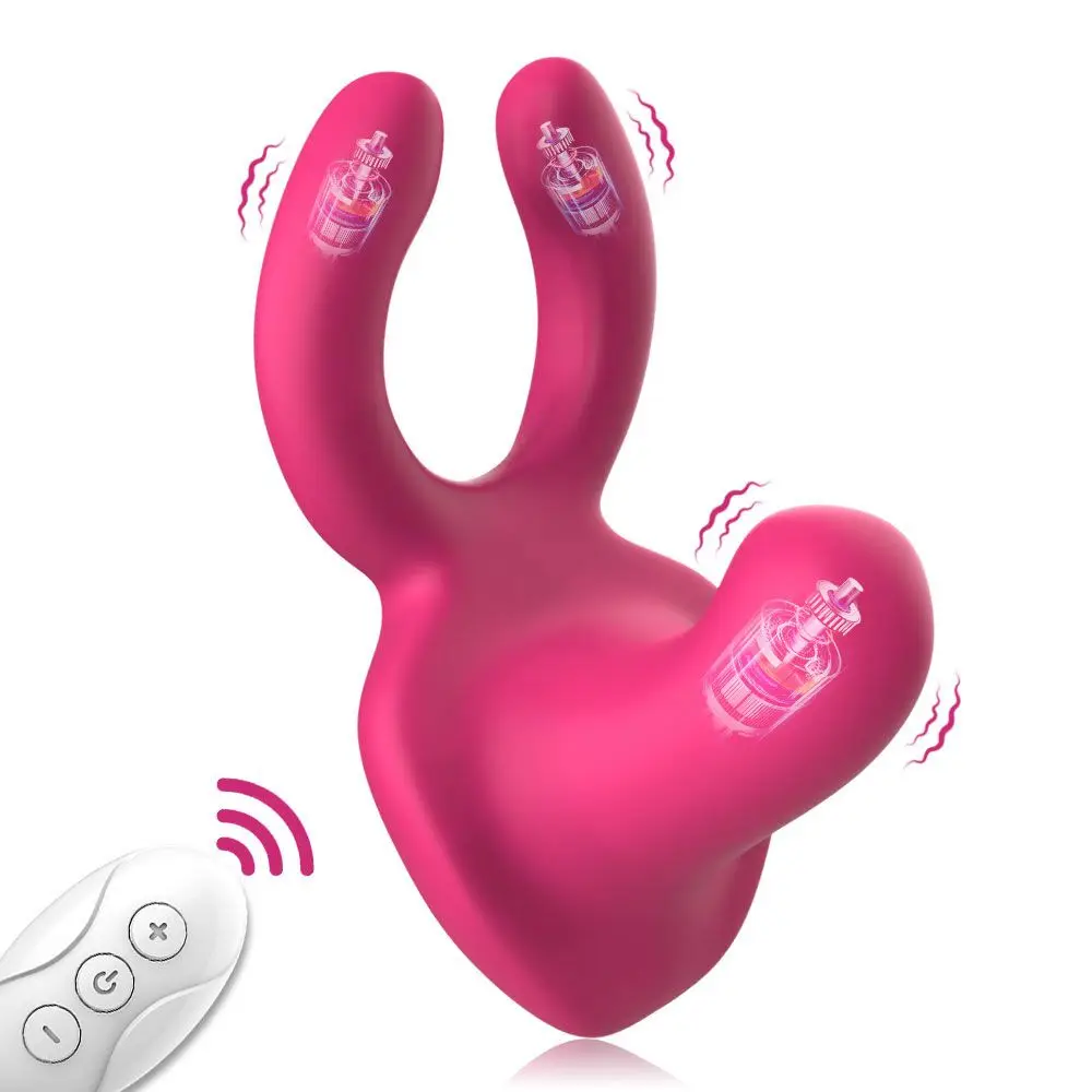 Female Wearable Vaginal Massage Vibrator Clitoral G-spot Stimulation Massager Three Motor Vibration Sex Shop for Women Adult Toy