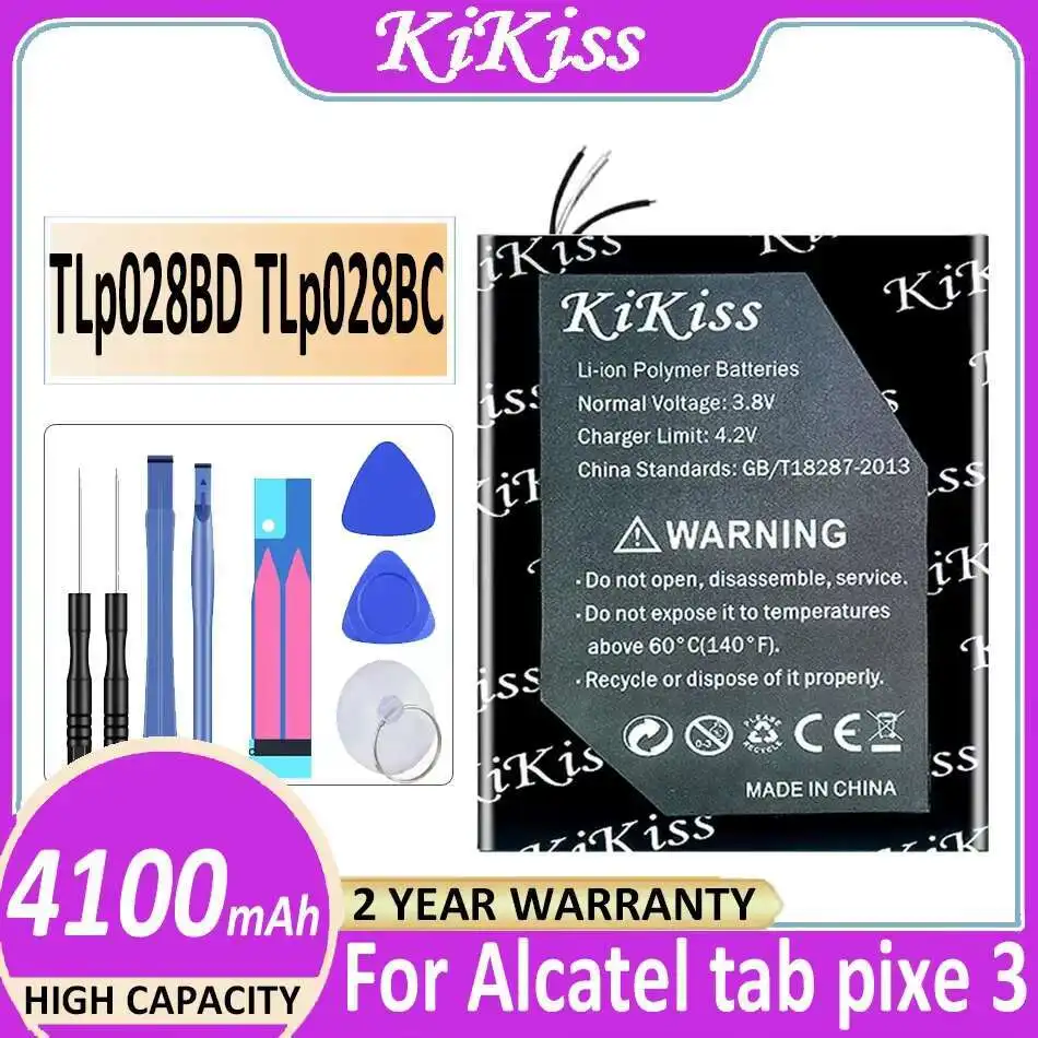 

Premium Replacement 4100mAh Long-Lasting Performance For Alcatel Tab Pixe 3 Laptop Battery TLp028BD TLp028BC
