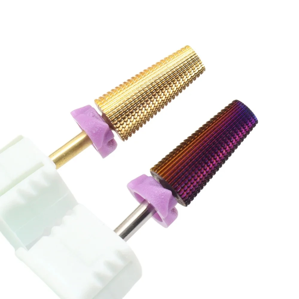 Doppelte Handgebrauch 5-in-1-Nagelfräser aus Wolframstahl, multifunktionales Hartmetall mit hoher Härte für Langzeit-Gel-Entferner