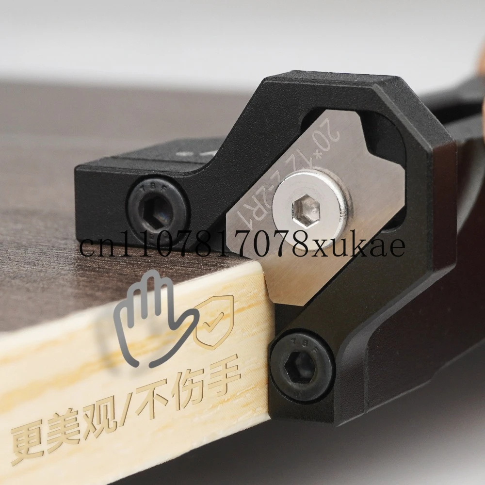 

Woodworking Edge Banding Manual Arc Edge Trimmer Furniture Ecological Board Chamfer Rounded Corner Wood Board Burr Scraper
