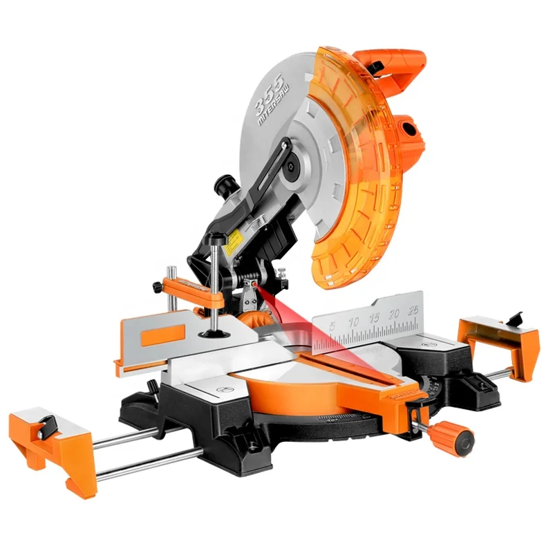 LUXTER 14inch 355mm 2000W Sliding Miter Saw Woodworking bench top Power Saws