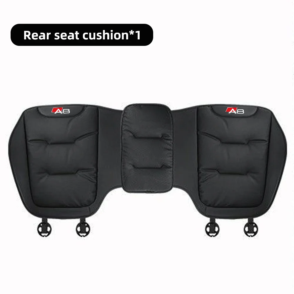 Lederen Autostoel Cover Universele Vier Seizoenen Auto Voor/Achter Zitkussen voor Audi A1 A3 A4 A5 A6 A7 a8 Auto Stoel Protector Pad
