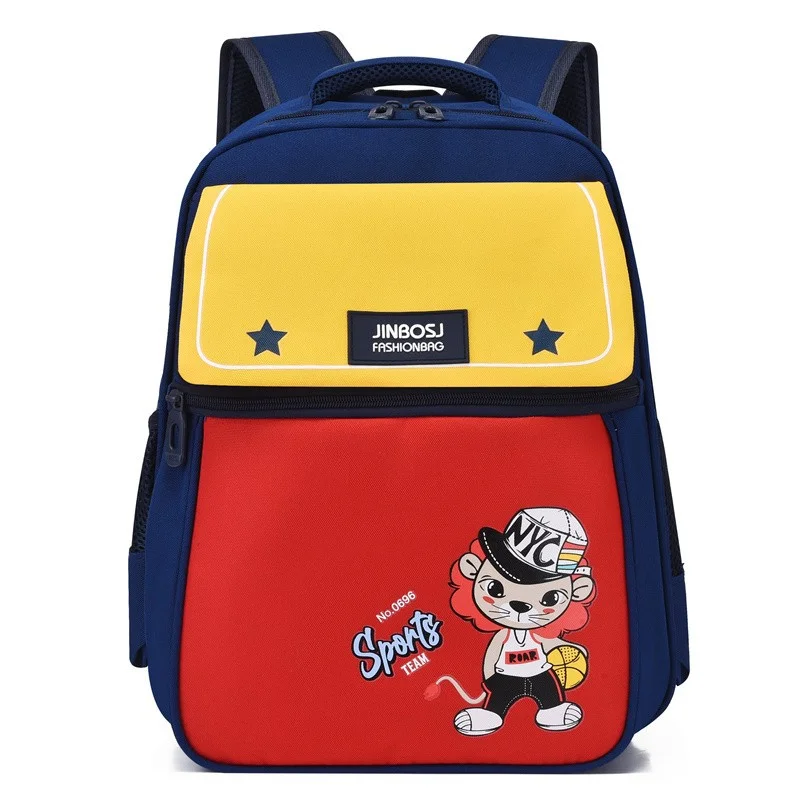 Mochila escolar impermeable para estudiantes de primaria, mochila ligera de gran capacidad, bolso de hombro para niñas y niños, almacenamiento de papelería