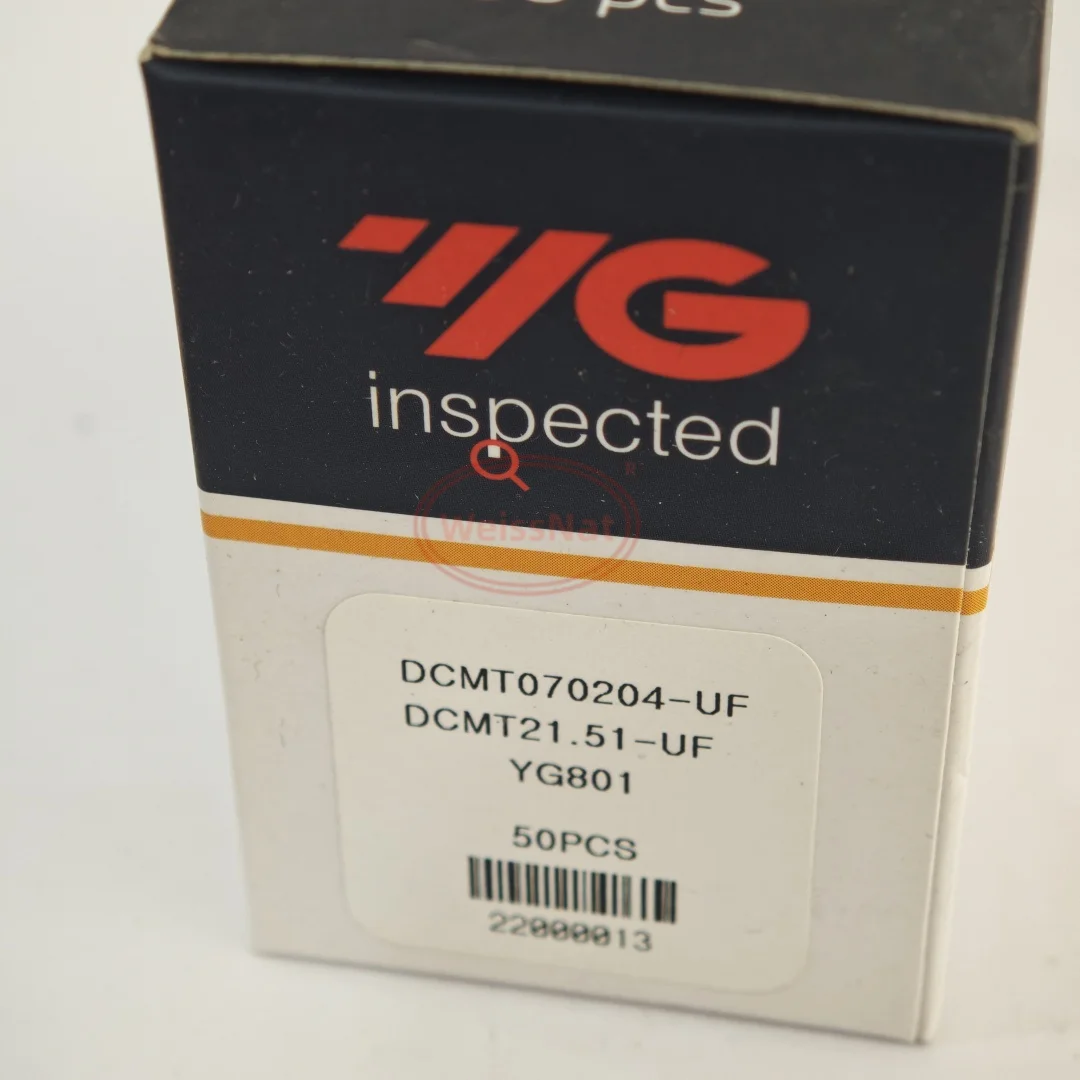

YG-1 DCMT070204-UF YG801 Carbide Insert DCMT Inserts