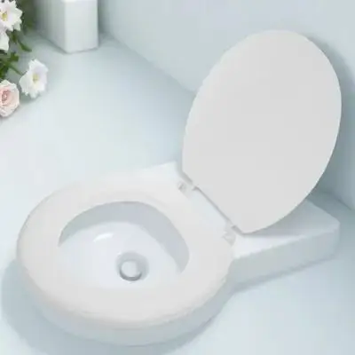 

Foam Toilet Seat Elongated Soft Thickened Padded Rv Bathroom Replacement Heavy Duty Round Toilet Seat Cover Easy Clean