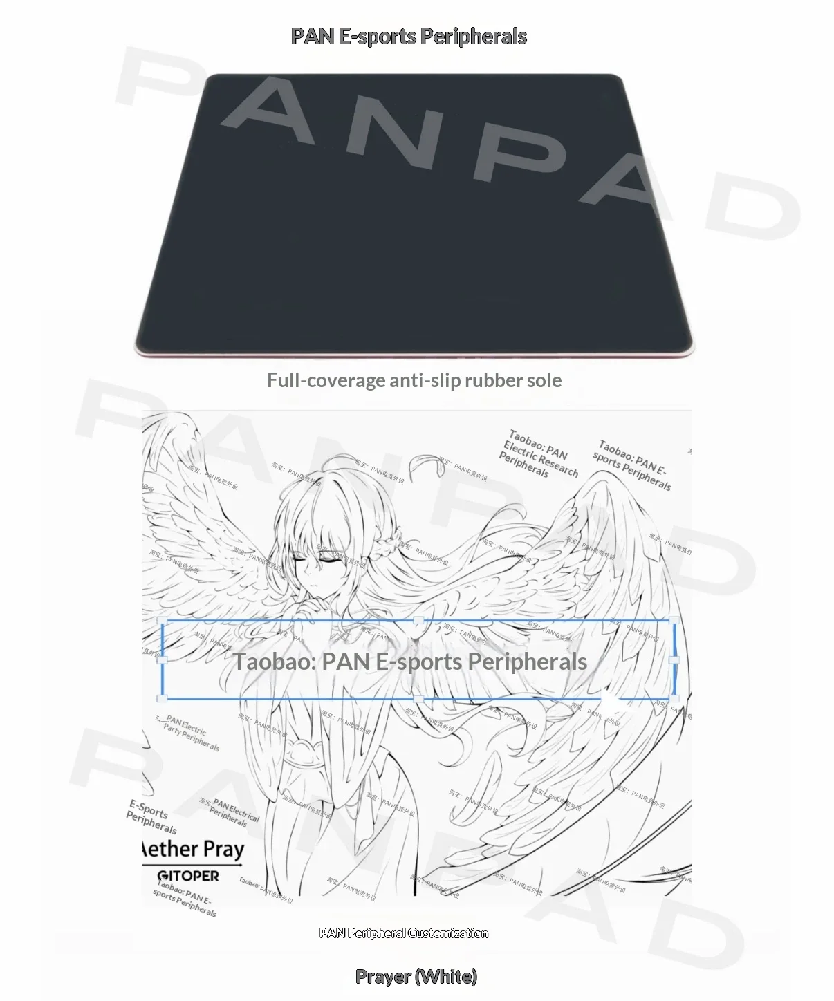 PAN Esports WALLHACK Same Pray Glass Gaming Mousepad  FPS Both Speed And Smoothness Mouse Pad For TTK APEX CSGO PC Accessories