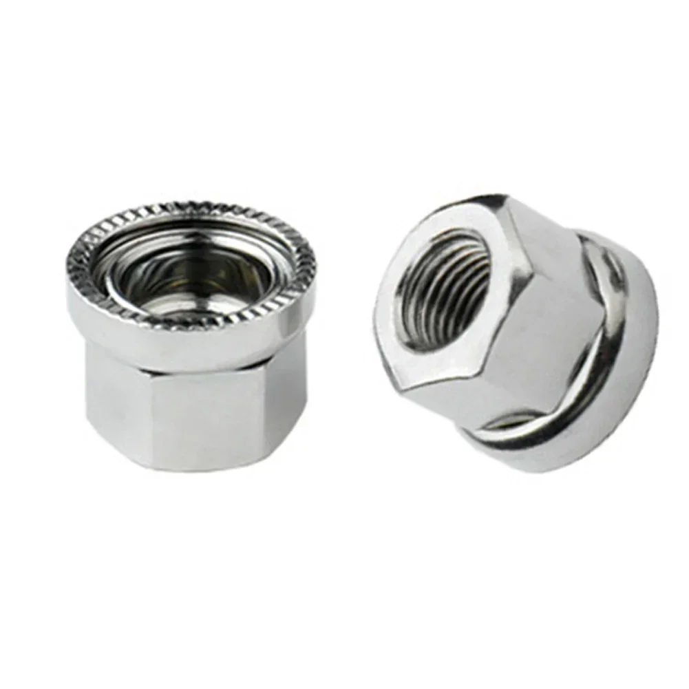 

M10 Track Wheel Nuts New Steel Track Wheel Wheels Hub Bike For Dead-flying Integrated Washer M9/M10 3/8 About 16g