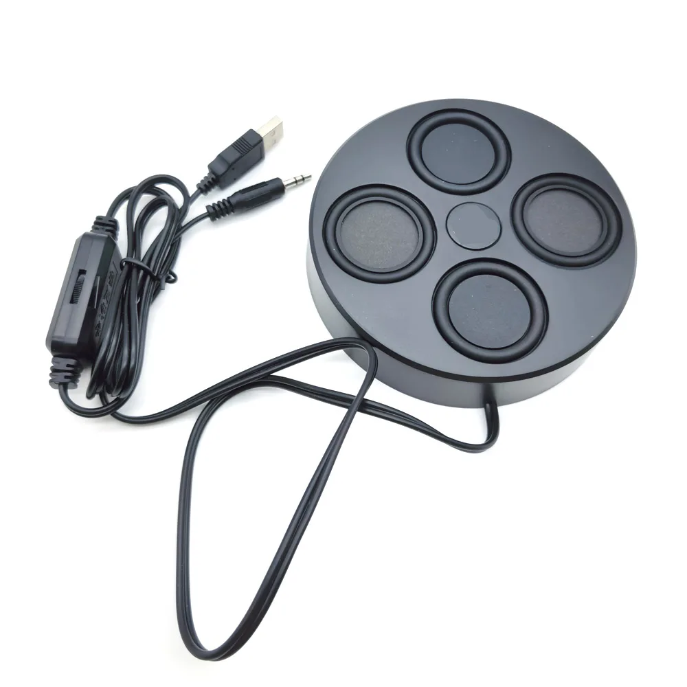 Atracción magnética sonido externo escritorio ordenador sonido envolvente Mini USB juego de altavoces DIY juego de altavoces de escritorio 8 Ohm 10W
