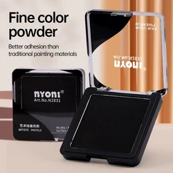 NYONI 6Colors DRY WET Sketch Toner Paint Graphite Charcoal Color Powder Ultra Soft Artist Pastel Graphite Art Supplies