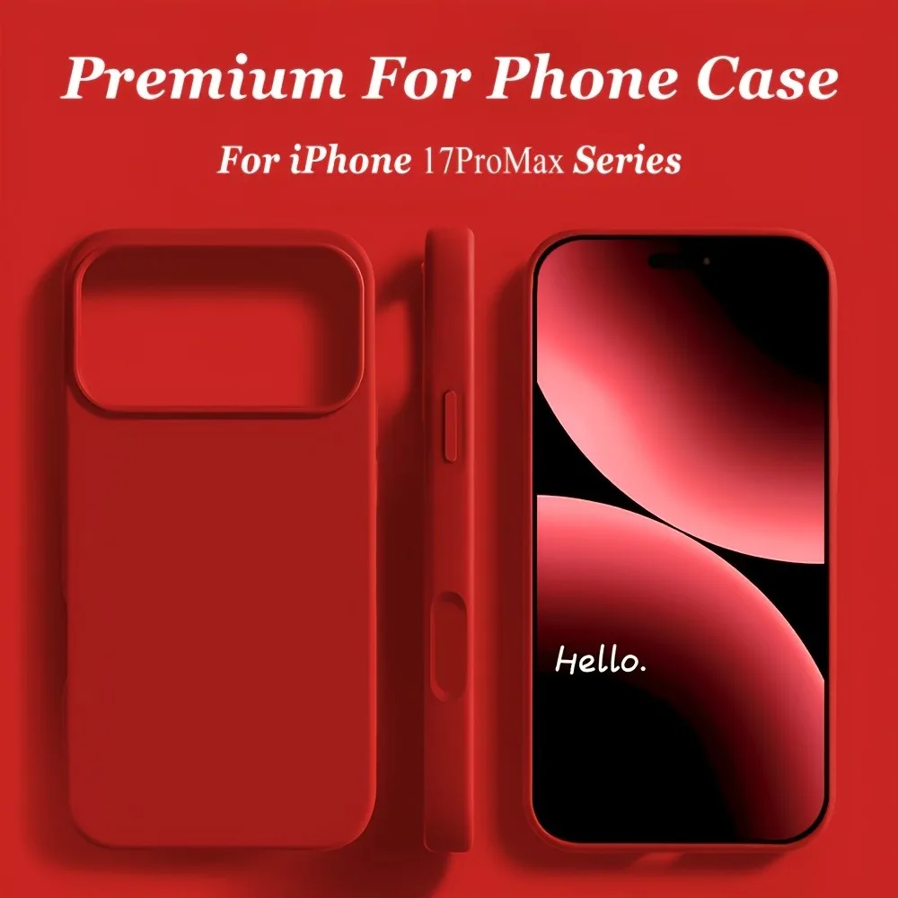 Flüssigsilikonhülle für iPhone 18 17 16 Pro Max, weiche TPU-Hülle für iPhone 17 18 Pro, stoßfeste Schutzhülle für iPhone 15 14 Pro Max – Detail 8